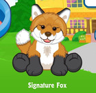 Webkinz Classic Signature Small Fox Pet Code Only