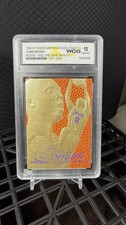 1996-97 Flair Legacy Collection Kobe Bryant RC Feel The Game Away 23KT Gold