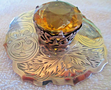 Beautiful Sterling Scottish Brooch Kilt Pin, 1928, Edinburg, J.S.McL. Maker, NR