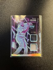 2020 Diamond Kings Rafael Devers Silver Dual Relic Jersey #97/99 Sp Red Sox Star