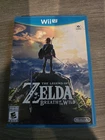 Nintendo Zelda Breath of the Wild Wii U Action & Adventure 2017 Manual NTSC-U/C