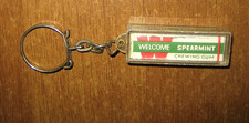 PORTACHIAVI WELCOME Chewing-Gum Gadget pubblicitario Francia - vintage anni 70
