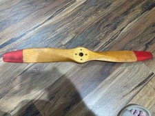 ORIGINAL EARLY WOOD PROPELLER FOR RC AIRCRAFT 36-20 ON BLADES 36  LONG