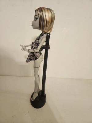 Monster High Skull Shores Black and White Frankie Stein Doll w