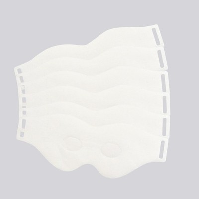 Disposable Non-Woven Eye Mask Sleeves, 50 Pcs   Soft Breathable Fabric Covers...