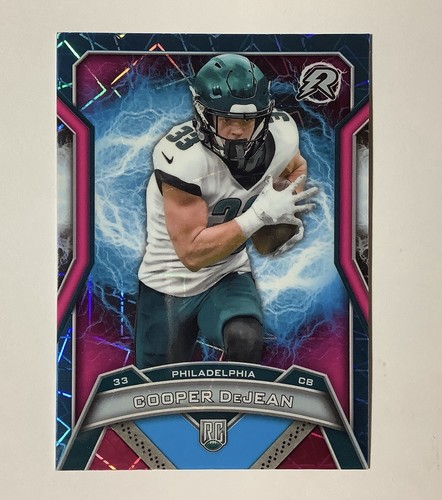 2024 Topps Resurgence Pink Shock Refractor Cooper Dejean RC #179