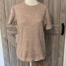 NWT Wilfred Aritzia jacquard tarascon top in Camille small