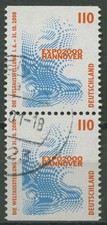 Bund 1999 Sehensw&uuml;rdigkeiten Zusammendruck 2009 C/D senkr. Paar gestempelt