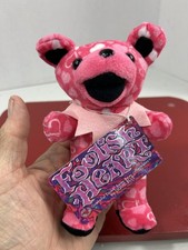 Grateful Dead Liquid Blue Foolish Heart Bean Bear Plush Collectible Toy 1999 Tag
