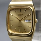 1986 [N MINT] Vintage SEIKO Majesta 9063-5010 31mm Gold Day/Date QZ Men's Watch