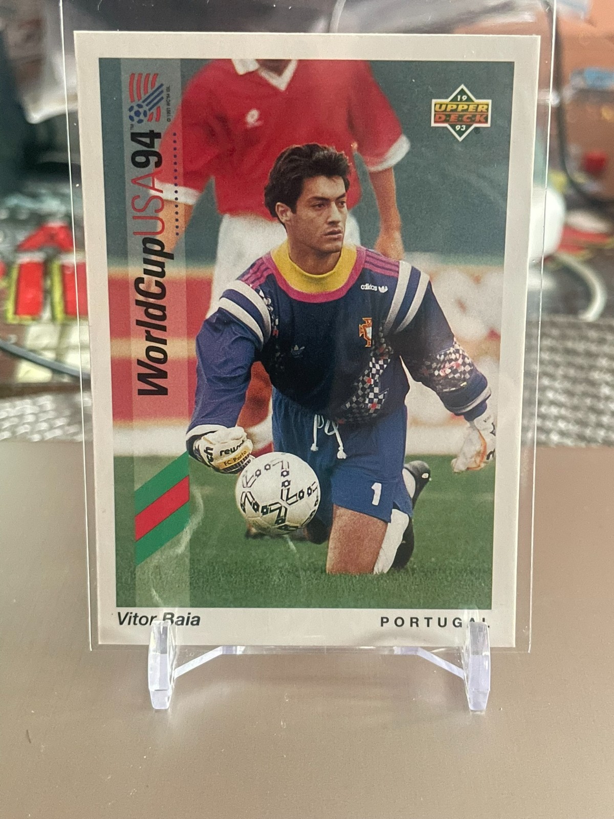 1993 Upper Deck World Cup Preview (English/Spanish) #88 Vitor Baia