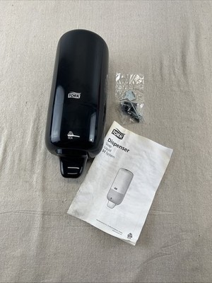 Tork Liquid Soap Dispenser and Hand Sanitizer 57 00 28A - S1 System - Black