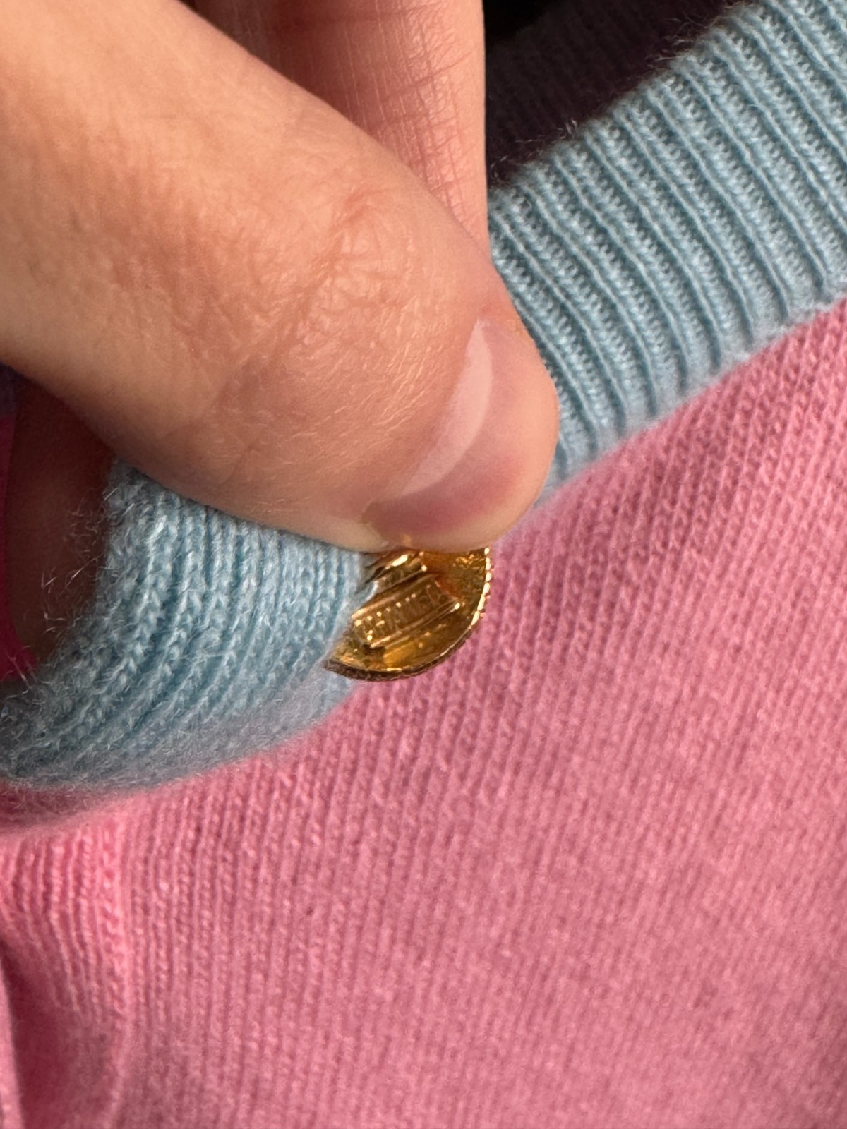 Vintage Chanel Cashmere top image 9
