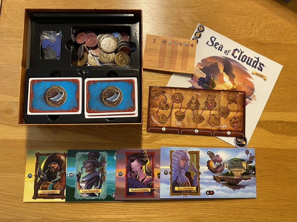 Sea Of Clouds Board Game. Great condition. Punched but unplayed. - Image 2 of 3