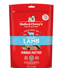 Stella  Chewy's Freeze Dried Raw Dinner Patties Lamb Dry Dog Food 25oz.FreeShip