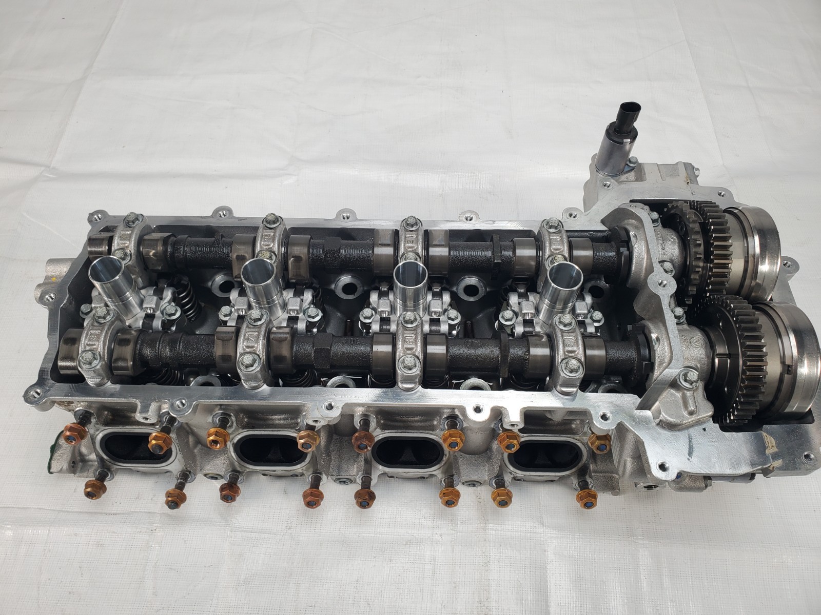 2017-2023 McLaren 720S Right Cylinder Head w/ Camshafts 4.0 V8 M840T *Bent Valve