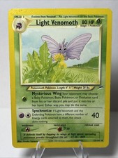 The Pokémon Company Light Venomoth 53/105 Neo Destiny Unlimited Uncommon 80 HP on eBay