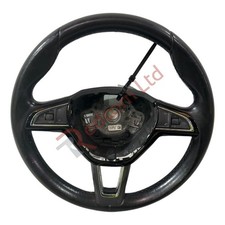 SKODA OCTAVIA MK3 2013-2017 STEERING WHEEL WITH MULTI FUNCTIONS 3V0419091L