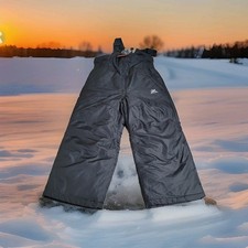 ZeroXposur Youth Snow Pants Overalls Bibs Unisex Size M 5/6 Black NEW With Tags