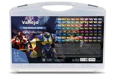 110510 Vallejo True Metallic Metal 77250 Color Case 80 