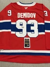 JSA COA IVAN DEMIDOV Signed Autographed Montreal Canadiens Hockey Jersey