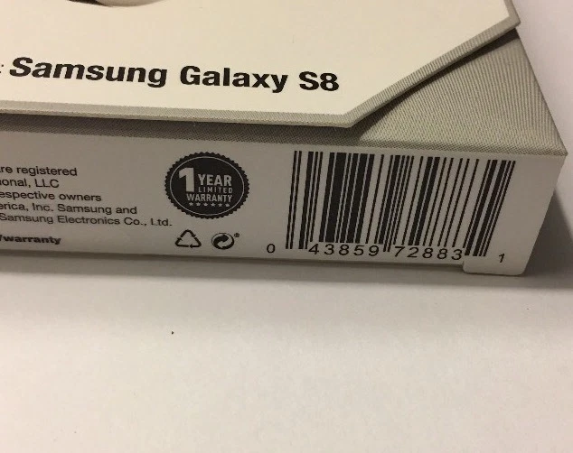 BODY GLOVE Mirage Series CASE For Samsung Galaxy S8, White/Charcoal - Image 3 of 4