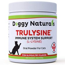 Trulysine L-Lysine for Cats Immune Support Oral Powder Assorted Sizes
