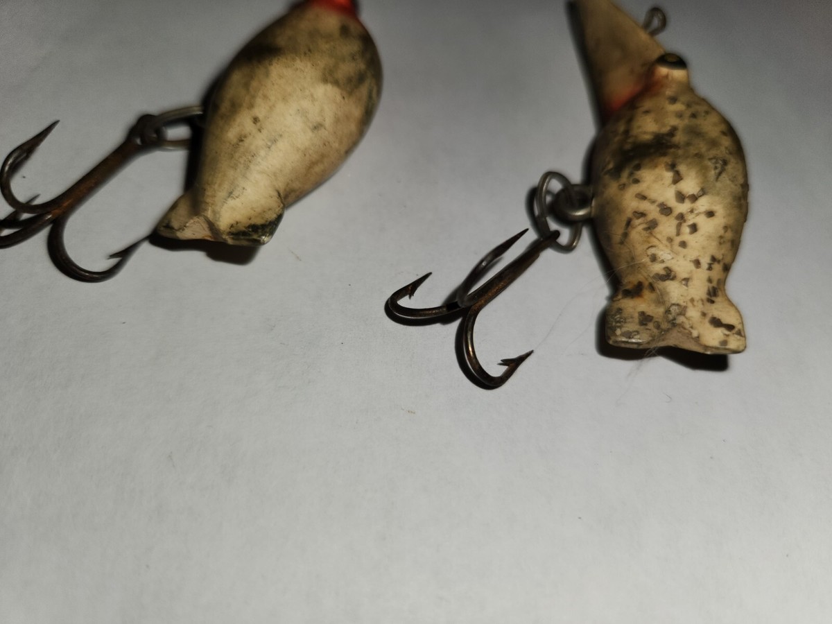 2 ANCIENS OEUFS de couveuse / Oeufs factices / Leurres / Poule / Déco