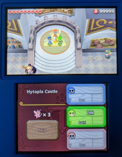 The Legend Of Zelda Triforce Heroes Nintendo 3DS 100% Completado Máximo Desbloqueado - Imagen 9 de 10