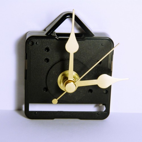 Nuevo movimiento reloj de cuarzo con manecillas doradas, mecanismo de tictac o barrido disponible - Imagen 5 de 27