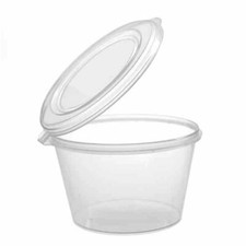 Reusable Food Storage Containers with Lids 100mL – 100 Pack