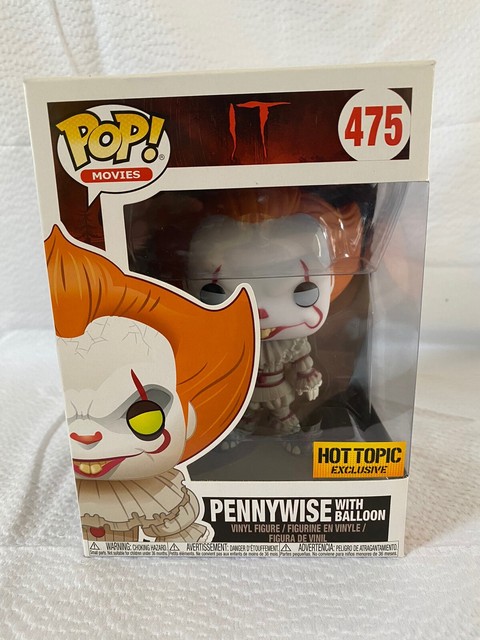 Funko Pop! Stephen King's IT Pennywise Yellow Eyes Balloon #475 Hot Topic Exclu | eBay