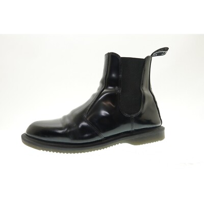 Dr. Marten FLORA Stiefelette Chelsea Boots Schwarz Leder Damen Gr. 42