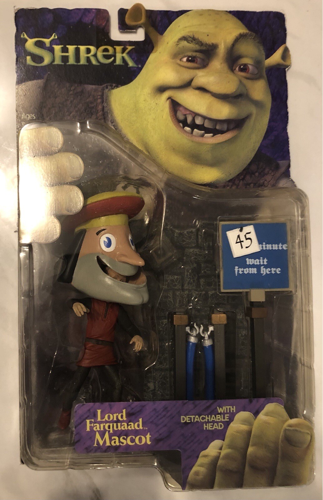 McFarlane Sherk Lord Farquaad Mascot w/ DETACHABLE HEAD Figure New, eBay