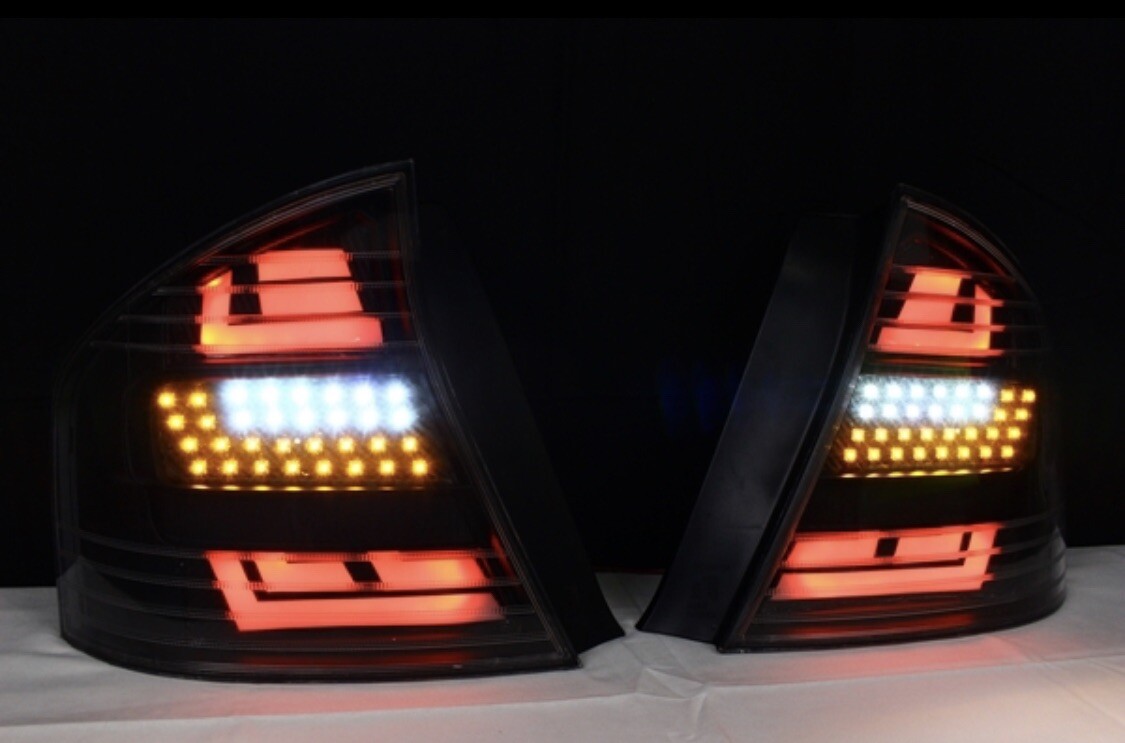 Subaru Legacy BL5 B4 LED Inner Black Acrylic Design Tail Light Set