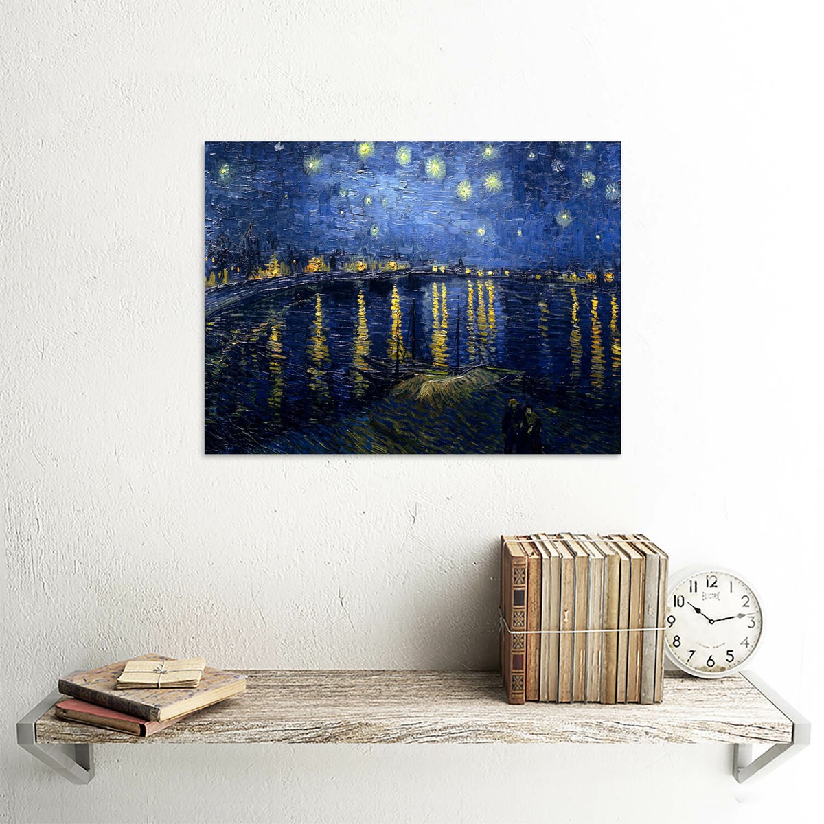 VINCENT VAN GOGH STARRY NIGHT 1888 OLD MASTER ART PAINTING PRINT
