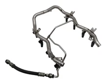 03-05 LANDROVER RANGE ROVER HSE L322 FUEL RAIL RAMP & SET OF 8 INJECTORS 