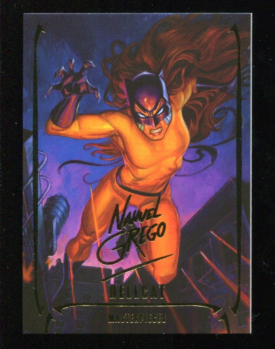 2024 Upper Deck Marvel Masterpieces Presents Nahuel Grego Pick You Base & Insert