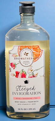 NEW ROSE + TANGERINE + TEA * Body Wash + Foam Bath * Bath & Body Works