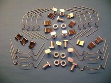 GREENHOUSE  REPAIR KITs 10 to 150 W + Z  CLIPS+ SQUARE or  CROPPED NUTS +BOLTS