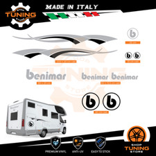 Autocollants de Camper Kit Stickers Benimar - versione N