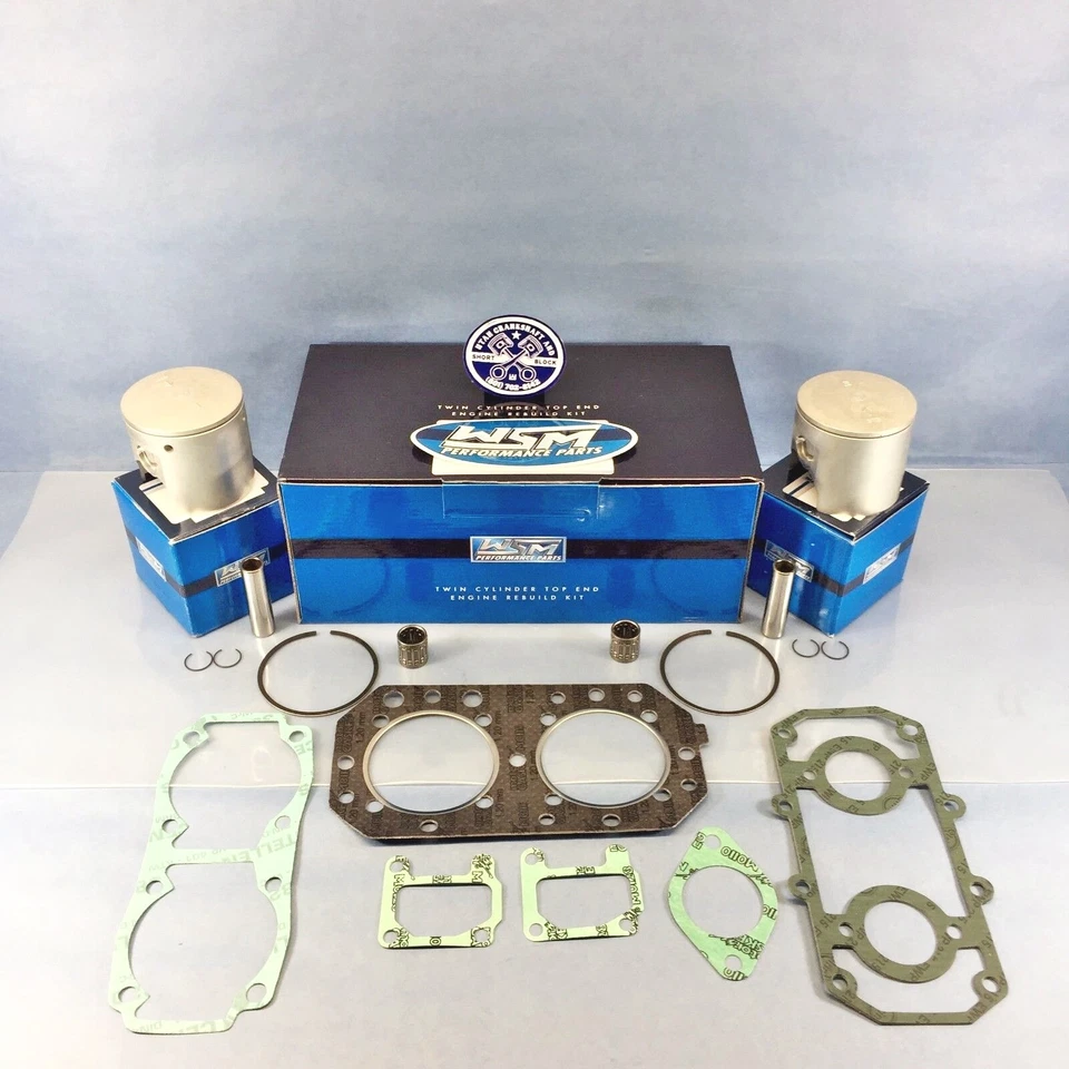 WSM Top End Rebuild Kit 川崎 550 1982 - 1989 喷气滑雪 Js550 75 毫米标准孔 — 第 4/4 张图片