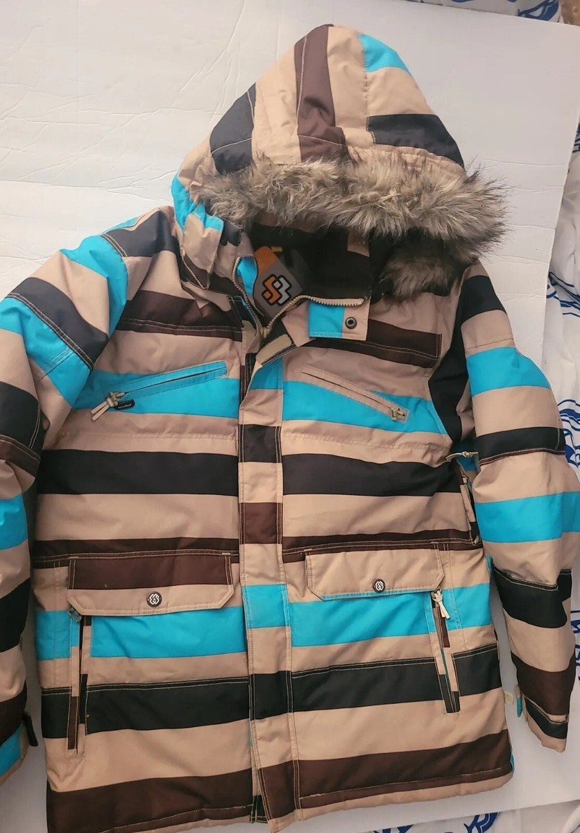 Special Blend Snowboard Jacket SIZE Small Mens Hooded Heavy Insulated Ski