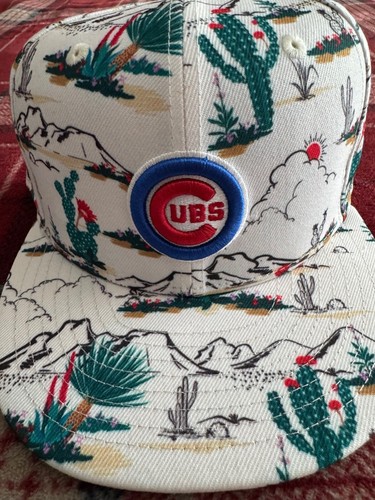 Chicago Cubs New Era MLB 2025 Spring Training Cactus League Snapback Hat - NWT - 第 2/6 張圖片