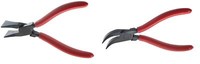 Stubai Mikro Falzzangen Paar 180 Mm Gerade & Gebogen 282901 / 283001 Mini Zangen