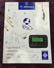 Motorola PPA99PG Pager Parts and Accessories Catalog 1999