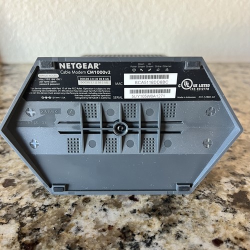 NETGEAR CM1000-1AZNAS Ultra-High Speed Cable Modem DOCSIS 3.1 | Lightly Used - Afbeelding 4 van 4