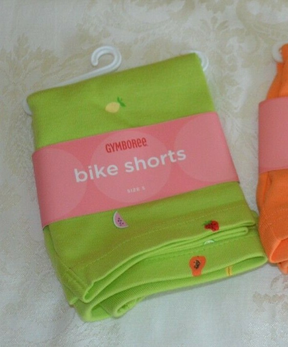 Jupe/Shorty Gymboree Tutti Fruity Taille 4 En Jean Blanc à Motifs Fruits - Neuf Avec étiquettes (NWT)