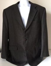 Joseph Feiss Blazer 46R 3 Button 100 Pure Wool