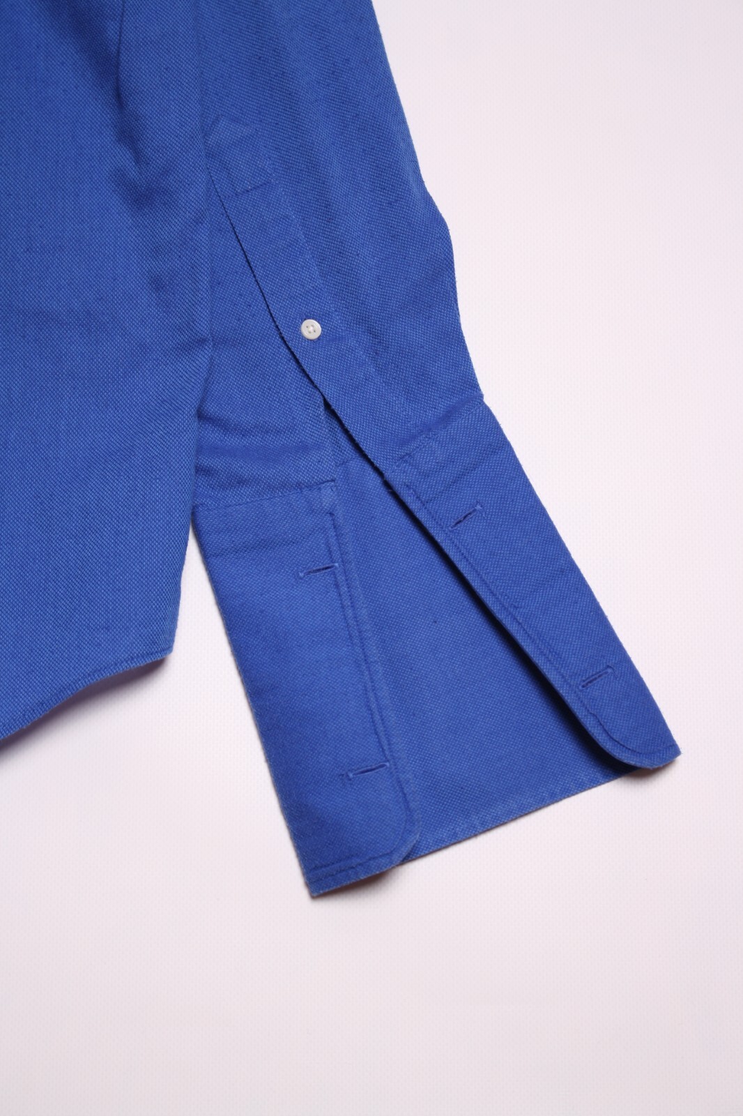 Camicia abito vintage Yves Saint Laurent Pour Homme polsino francese da uomo taglia 40 41 16